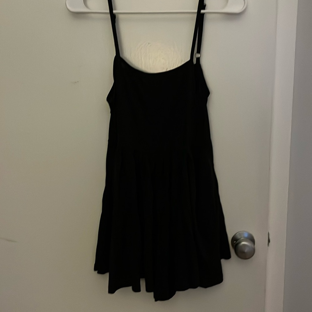Short black mini romper from forever 21 size small